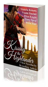 Kissing The Highlander -- Victoria Roberts